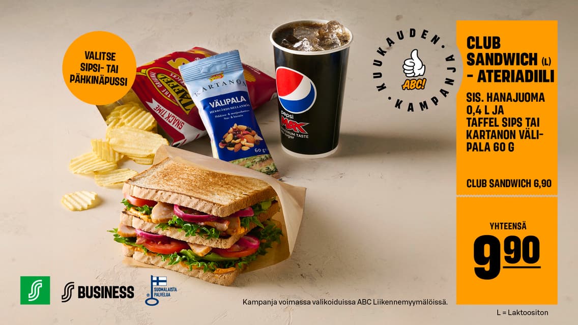 Club Sandwich & ateriadiili