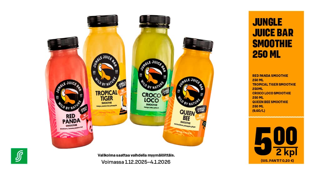 Jungle Juice Bar -smoothie