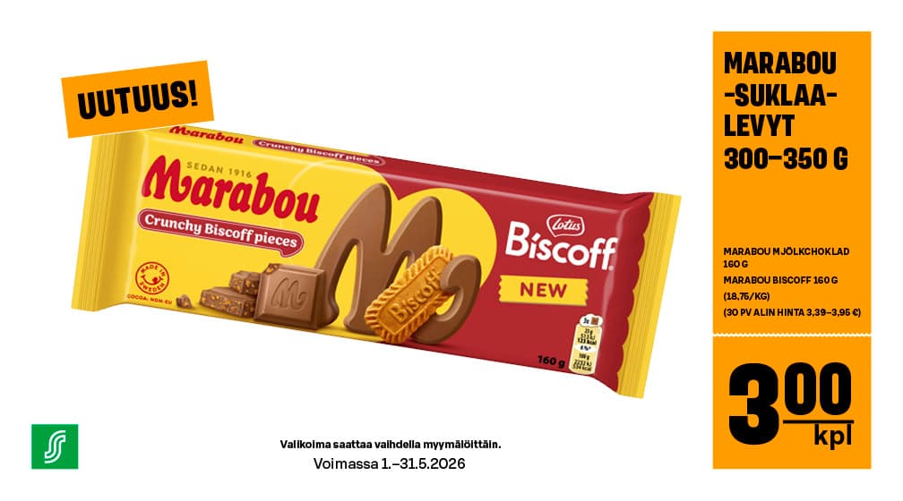 Marabou-suklaalevyt