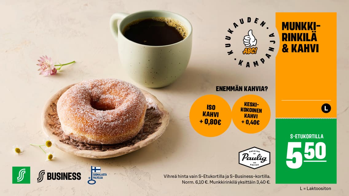 Munkkirinkilä & kahvi