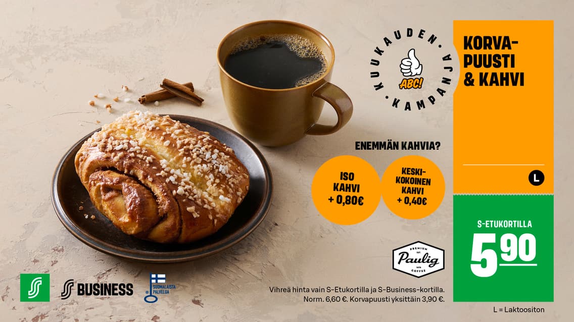 Korvapuusti & kahvi