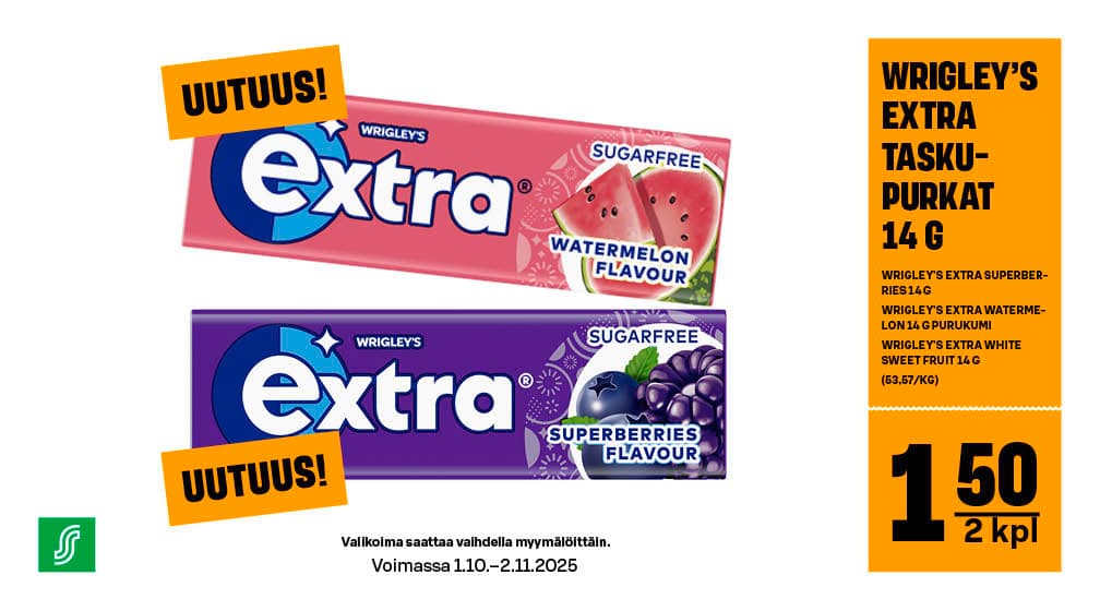 Wrigley’s Extra